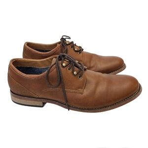 Hawker Rye Porewia Speed Lace Derby Brown Mens Dress Shoe 11
